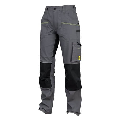 Pantaloni de lucru Urgent S2, Bumbac/Elastan, Gri/Negru, 52